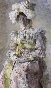 Mikhail Vrubel The portrait of Isabella France oil painting artist
